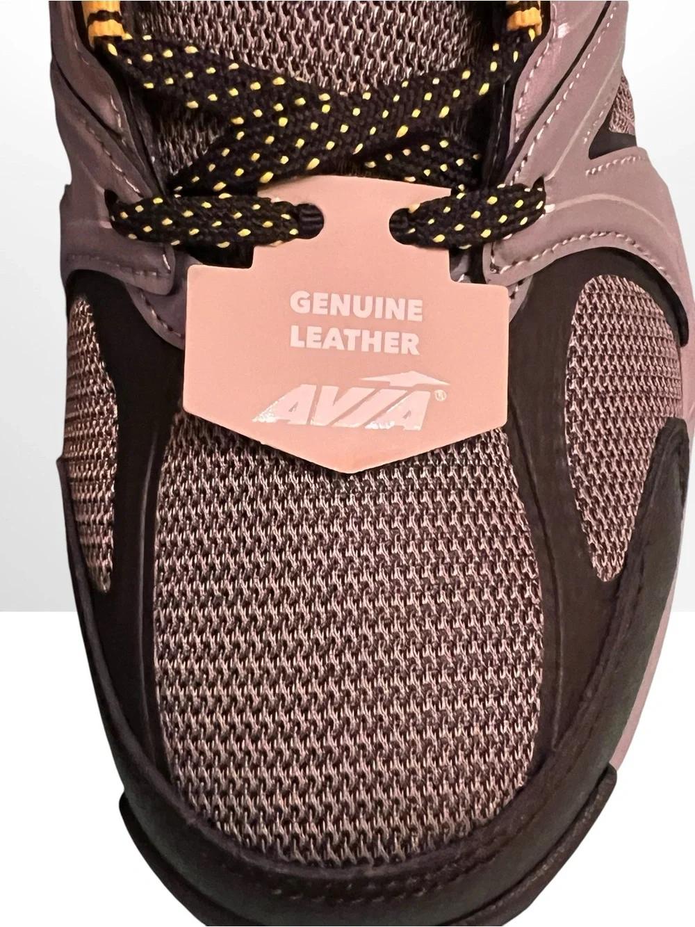 Avia Men's Talus rugged walking shoes featuring a gray and black design.